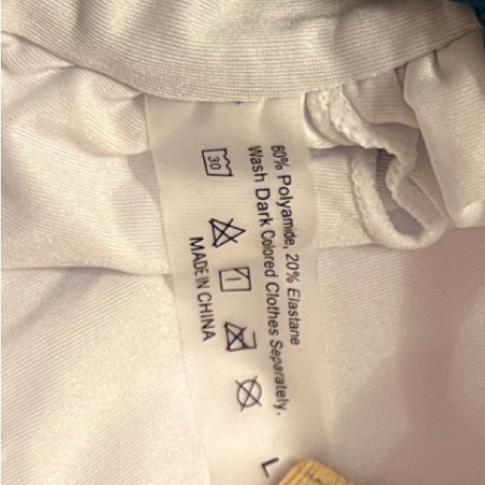 NWT Crisscross Bikini Set with Gold Accent Adjustable straps Tie back Party sexy - Picture 12 of 15